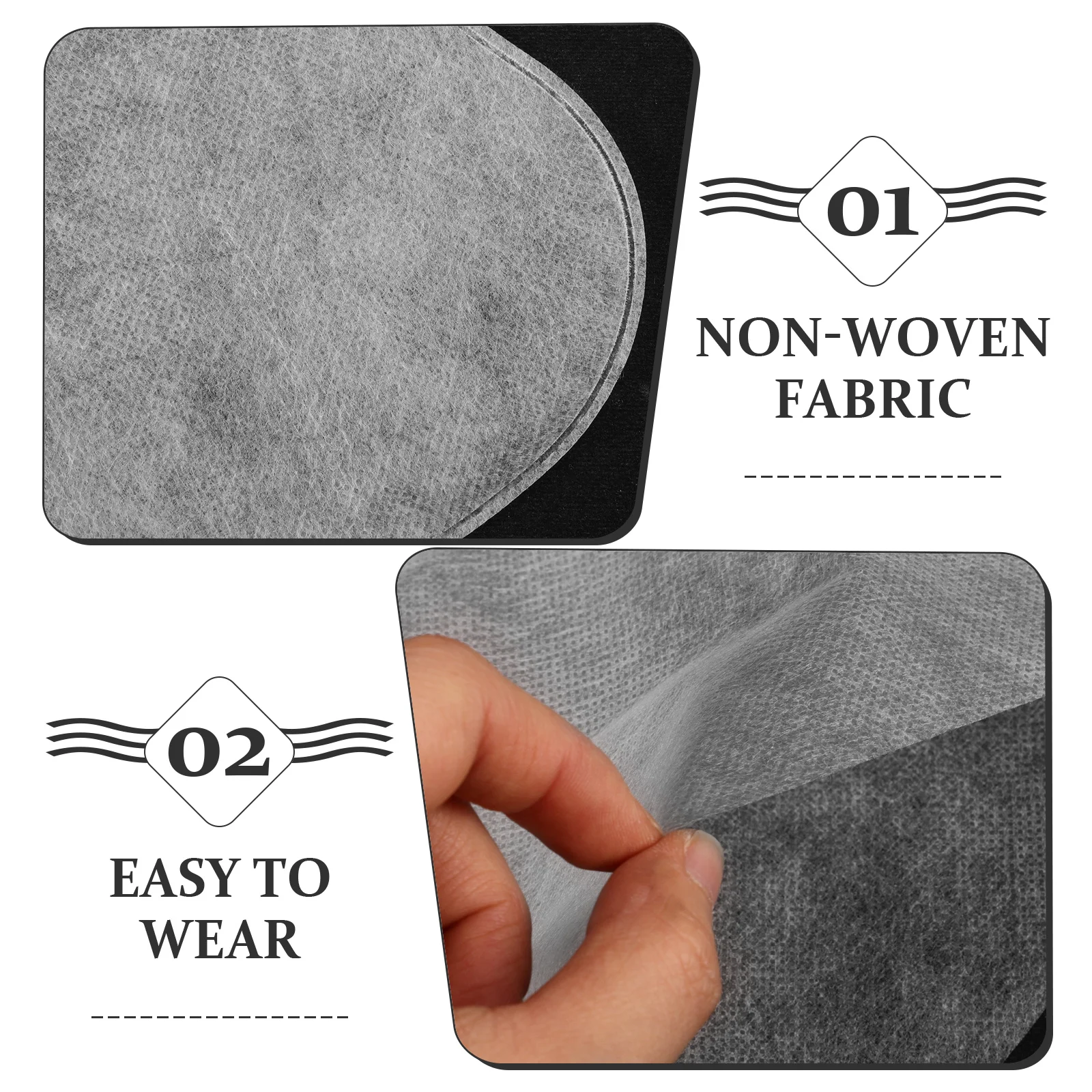 

50Pairs Foot Covers Moisturizing Socks Non-Woven Fabric Foot Care Tool Overnight Spa Lotion Socks Pedicure Accessories