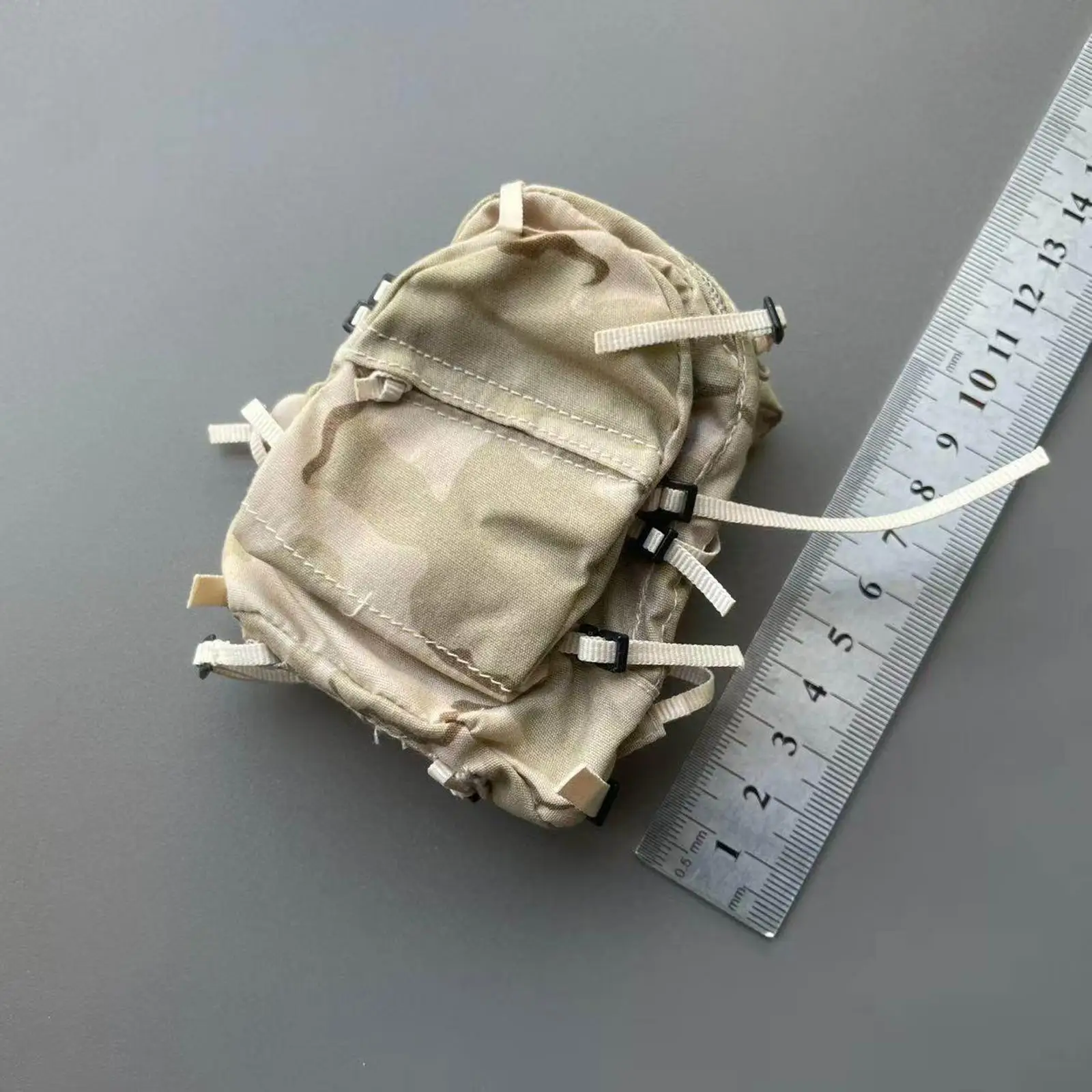1/6 Scale Backpack Model, Mini Daypack Prop, Realistic Doll Rucksack Miniature Bag Decor for 12inch Doll Body Accessories