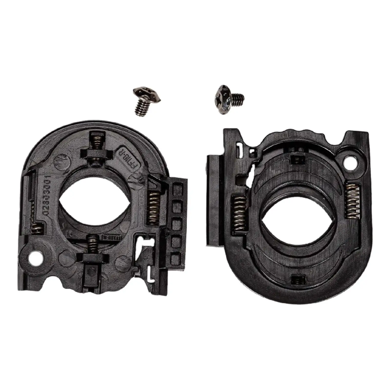 

2 Pieces Helmet Visor Shield Base Easy Installation for MT 2