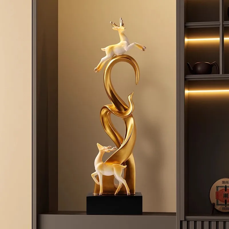 

TV cabinet entrance entrance decorative ornaments light luxury high-end decorative handicrafts housewarming gifts