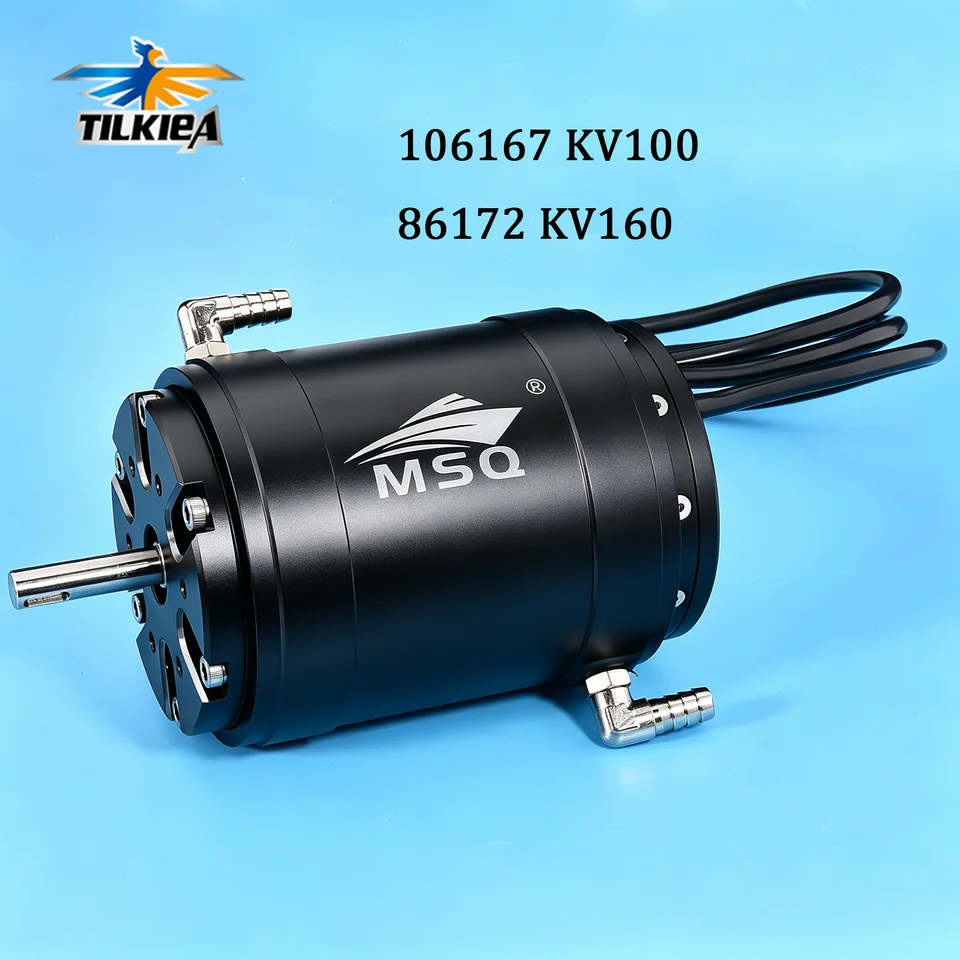 86172 KV160 106167 KV100 Brushless Motor for RC Boat