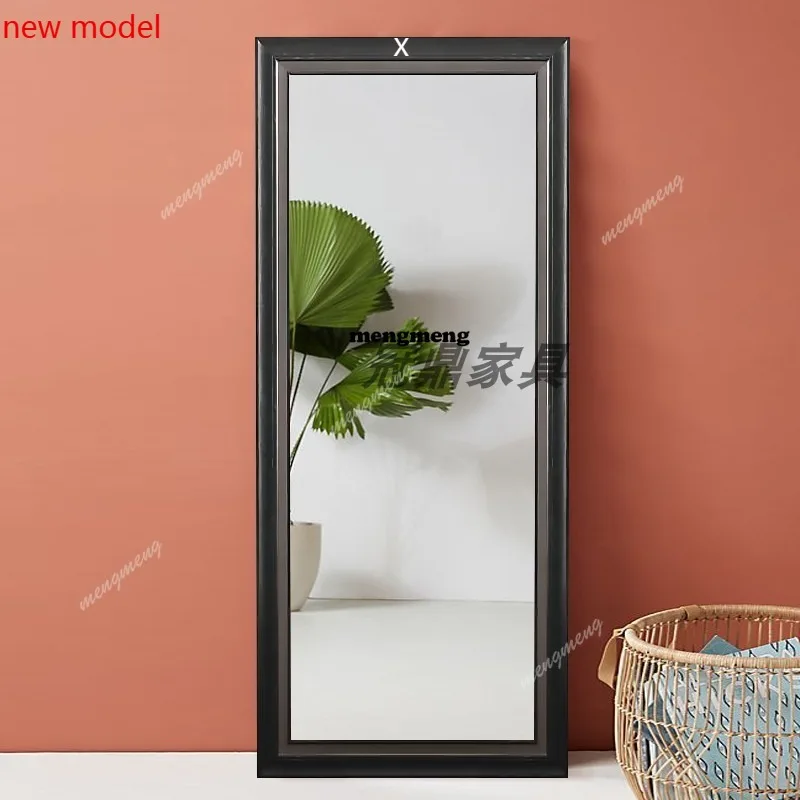 

H134 floor-to-ceiling full-length mirror household bedroom full-length mirror square bathroom mirror wall-mounted customization