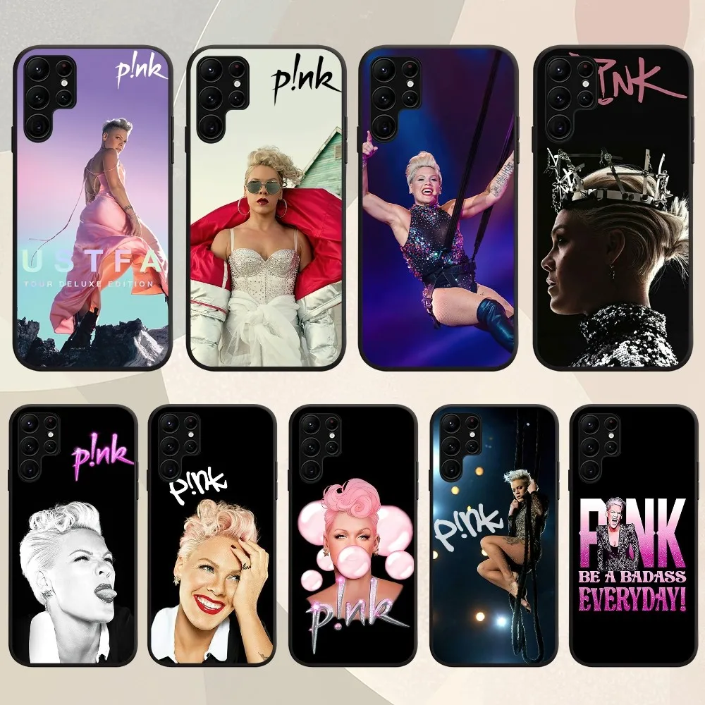 Singer P!nk So What Trustfall Summer Carnival Phone Case For Samsung Galaxy A52 A72 A53 A70 A91 A80 A71 A73 S Shell