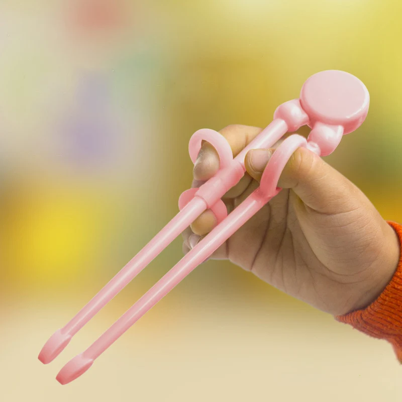 Baby Training Chopsticks Cute Satety Portable Kids Learning Training Chopsticks Reusable Chopsticks For Children Enlightenment