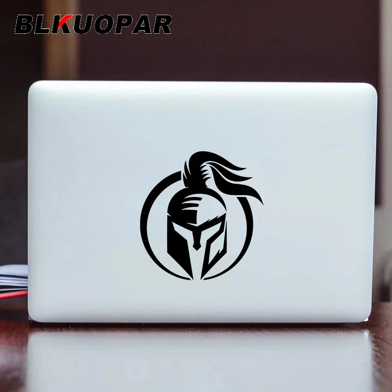 BLKUOPAR Spartan Helmet Car Sticker Personality Waterproof Decal Creative Refrigerator Laptop Windshield Car Accessories