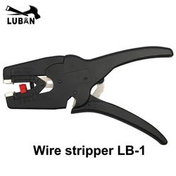 LB-1 Self-Adjusting Insulation Wire Stripper Range 0.03-10mm2 with High Quality Wire Stripping Cutter Flat Nose FS-D3