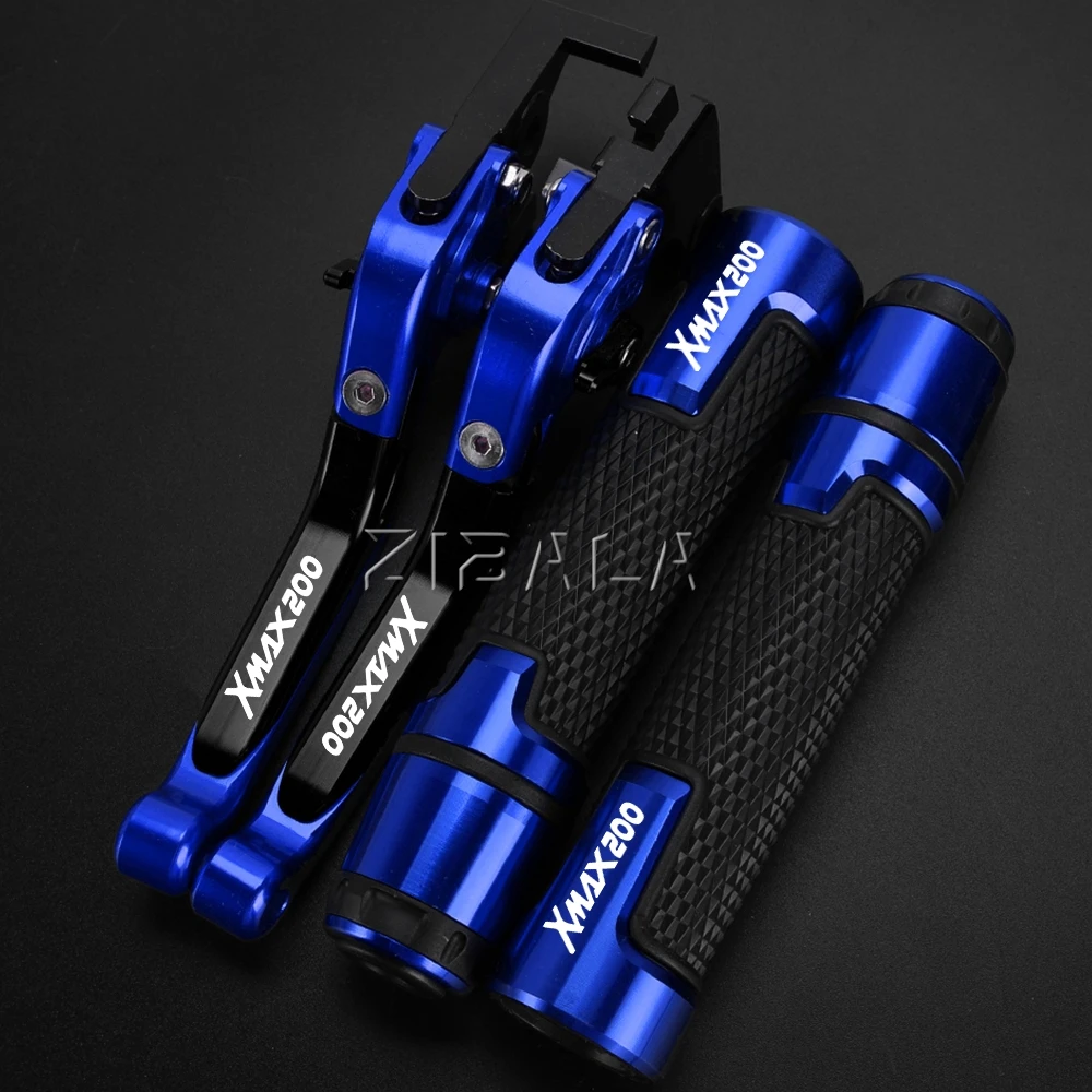 Motorcycle Accessories Extendable Adjustable Brake Clutch Lever Handle Grips FOR YAMAHA XMAX200 XMAX 200 allyeaRs 2022-2025 2024