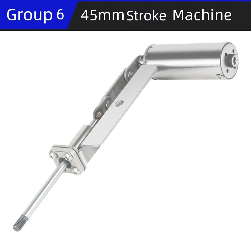 Reciprocating Mechanism DIY Tool Parts Mini Telescopic Linear Actuator Accessories Reciprocating Shaft Metal Push Rod Machinery