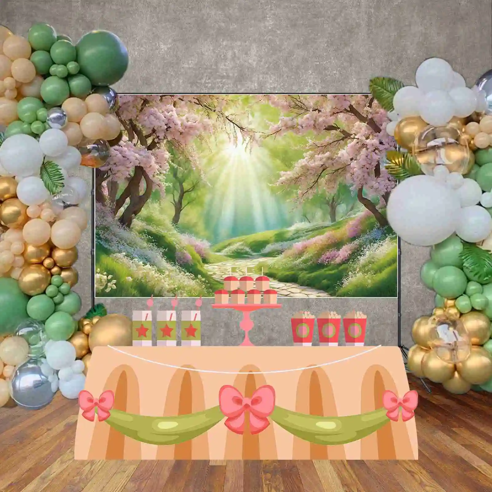 MOON.QG 2024 Świąteczne tło fotograficzne Okno Nowy Rok Ozdoby Photozone Tło Dzieci Studio Photocall Akcesoria