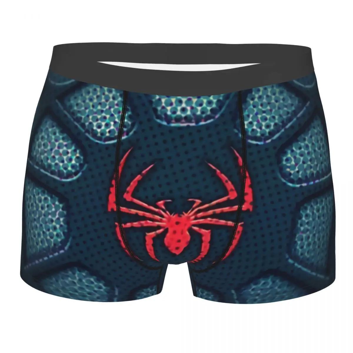

Custom Superhero Spider Man Cartoon Underwear Men Sexy Printed Customized Boxer Shorts Panties