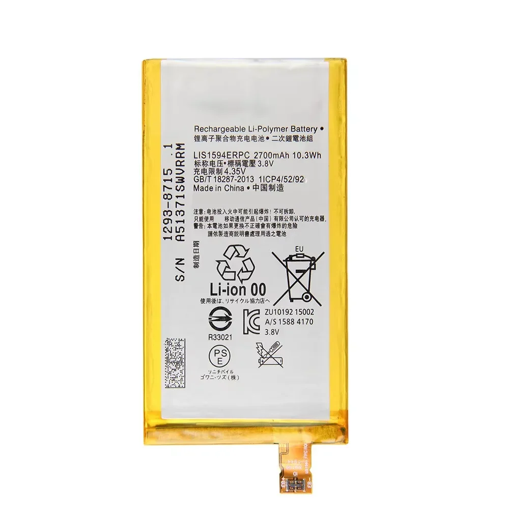 2024 Years Replacement Phone Battery LIS1594ERPC For Sony Xperia Z5C Z5 mini E5823 z5 compact + Tools 2700mAh