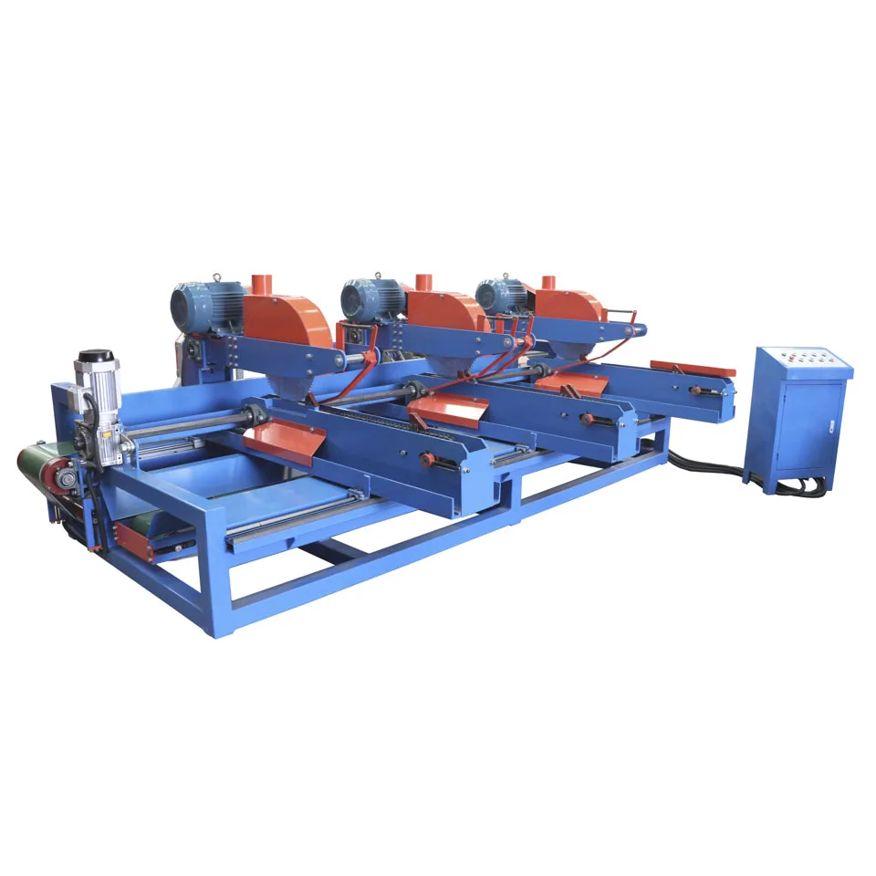 Heavy Vertical Multi-Head Automatic Woodworking Circular Saw with Motor 22.5kW Power Blade