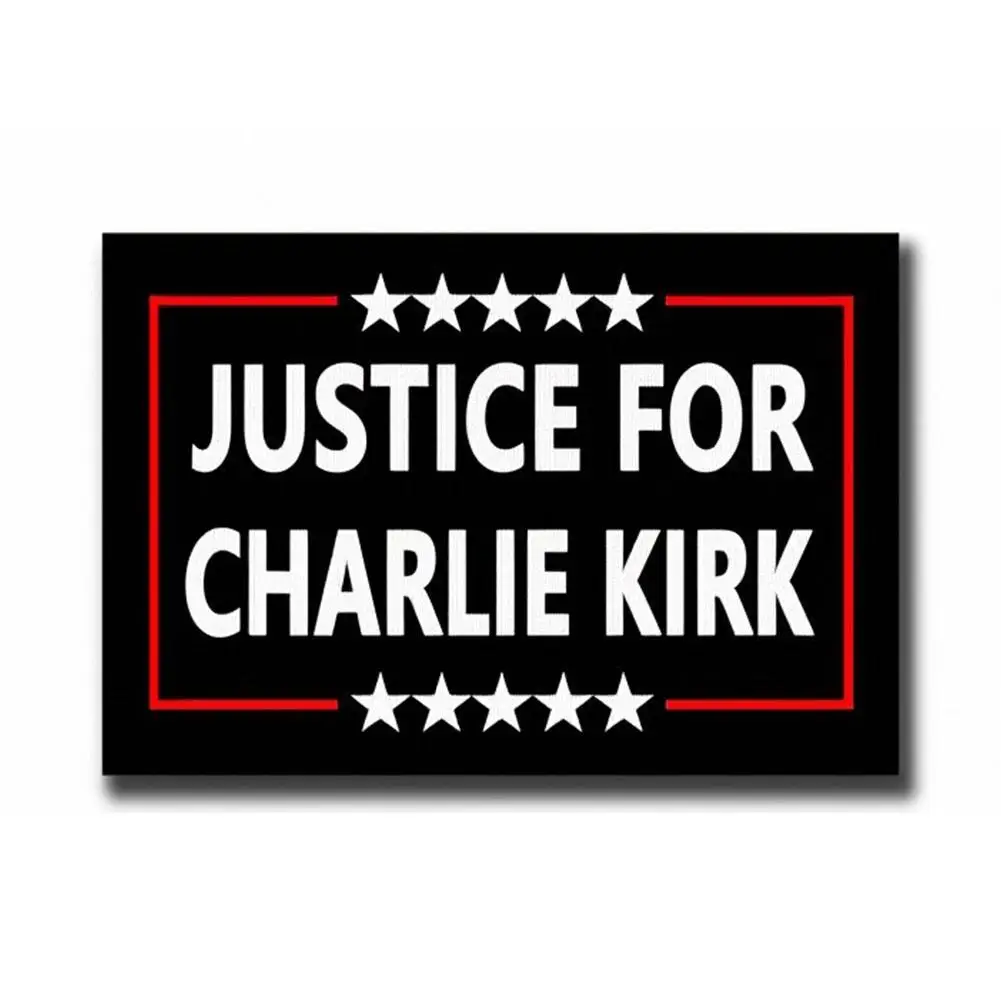 

Car Decoration Stickers Justice For Charlie Kirk Turning Point Magnetic Decal Bumper Magnet Stickers Car Decor Accessories