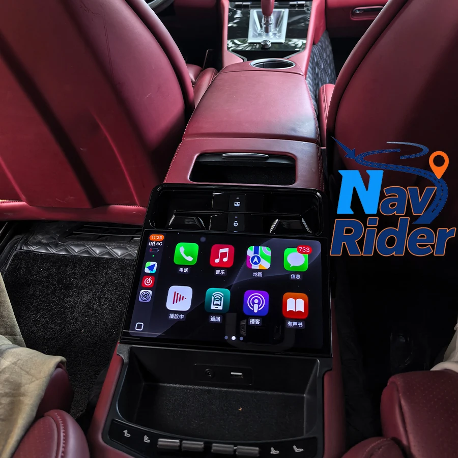 Für Porsche Panamera 2010-2016 Multimedia Carplay Android Auto Auto Radio Navigation 9 zoll Hinten Klimaanlage 2K Touch screen