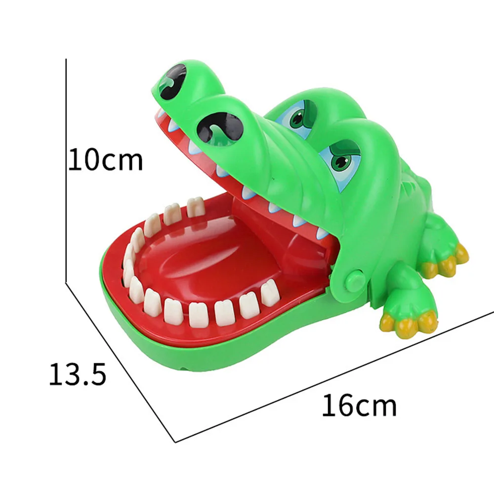 Funny Gags Toy Children's Toys Crocodile Mouth Toy Crocodile Game Bite Finger Game Practical Jokes