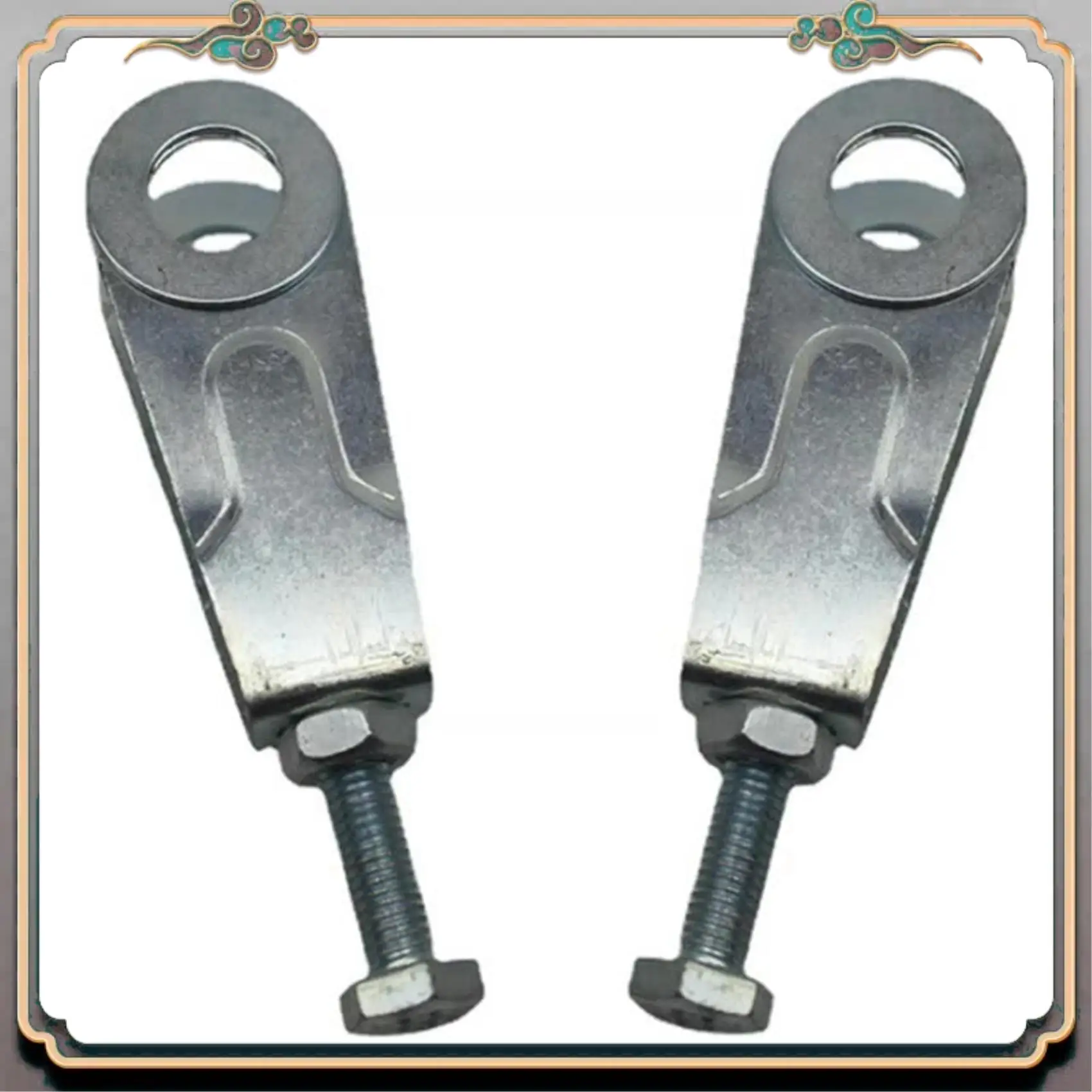 A73Q-Rear Wheel Chain Tensioner Adjuster Tool Motorcycle Parts Puller Chain Assy For YAMAHA YBR125 2008-2016