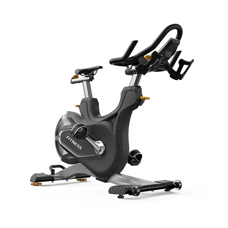 Indoor Cycling Bike 18KG Flywheel Magnetic Resistance Capacitive Screen Home Exercise Bike 200KG Capacity Cardio Fitness