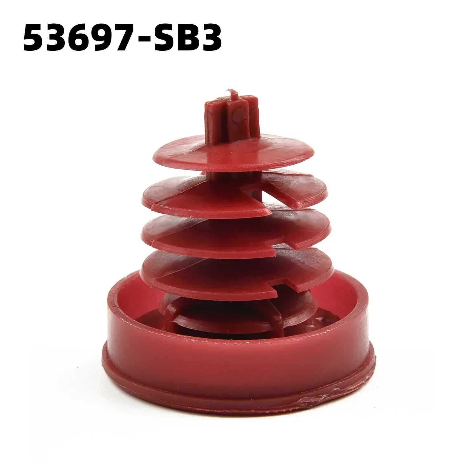 High Quality Durable Power Steering Cap Replacement Replace Fluid Plastic Red Reservoir Tank 53697-SB3 Accessory For Honda