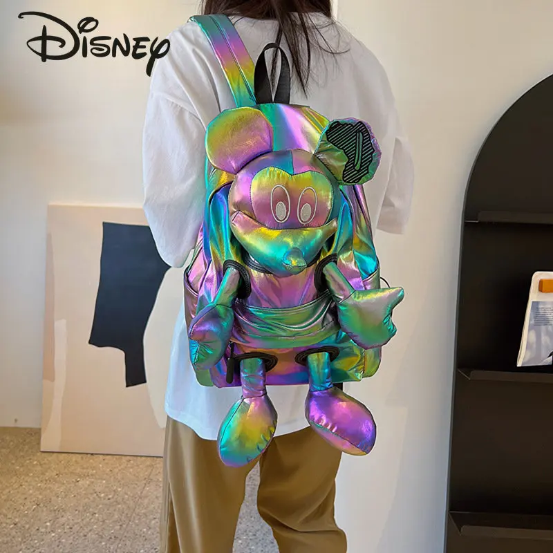 Disney neue Puppe Rucksack Mode hochwertige helle Frauen Rucksack Cartoon lässig vielseitige personal isierte Rucksack