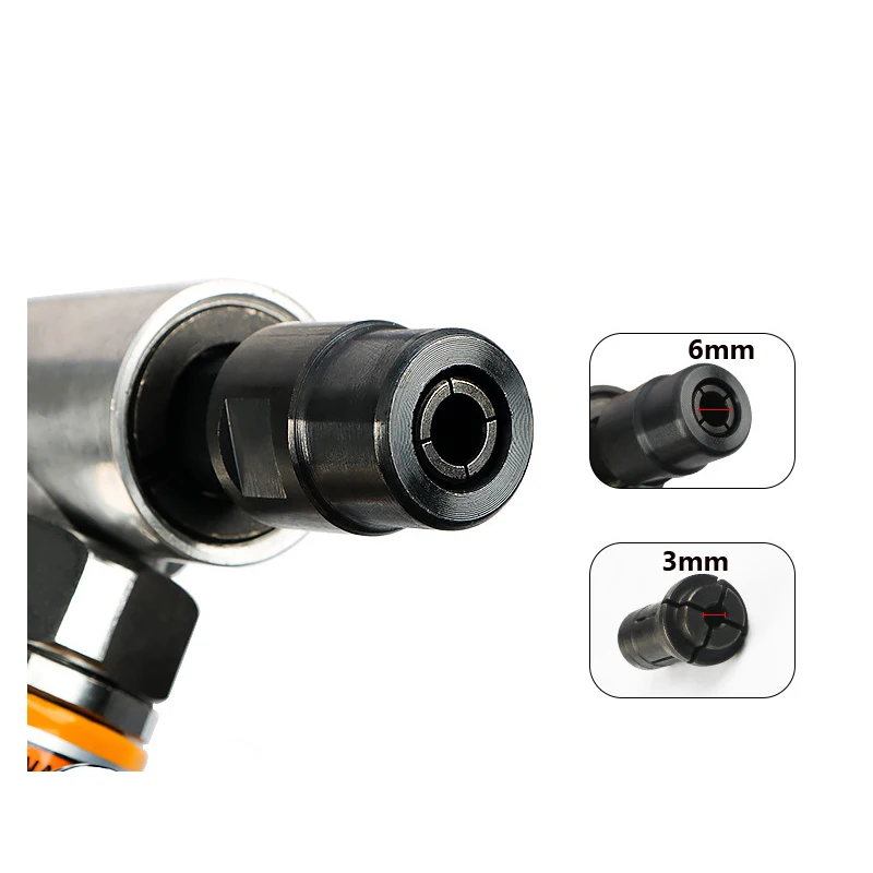 15PCS 90 Degree Air Die Grinder Pencil Polishing Engraving Tools  With Grinding Head Set Grinding Cutting Pneumatic Tool Kit