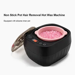 Wax Therapy Machine 400ml Hot Wax Machine Non stick Inner Pot Temperature Controlled Hair Removal Fast Wax Melting Machine