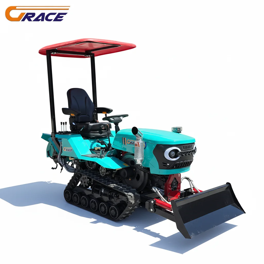 

Customize Heavy Duty Crawler Tractor Stable Running All Terrain Farming Crawler Vehicle