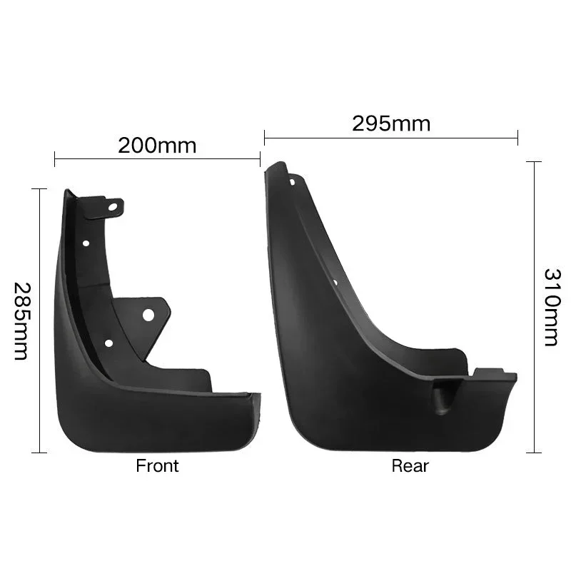 Mud Flaps For Mazda CX3 CX 3 2016-2021 2017 2018 DK Splash Guards MudFlaps Front Rear Mudguards Fender Car Exterior Accessories