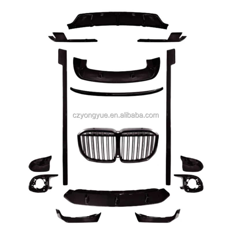 

Комплект обвесов Dream Garage: передний и задний бамперы, черный карбоновый обвес Black Samurai M Performance для X7 G0