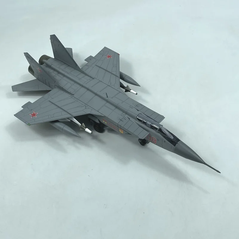 وصل حديثًا لعام 1/72 سعر خاص Diecast Metal Mig 31 نموذج مقاتلة أسرع من الصوت مجموعة عرض الأثاث ألعاب عسكرية