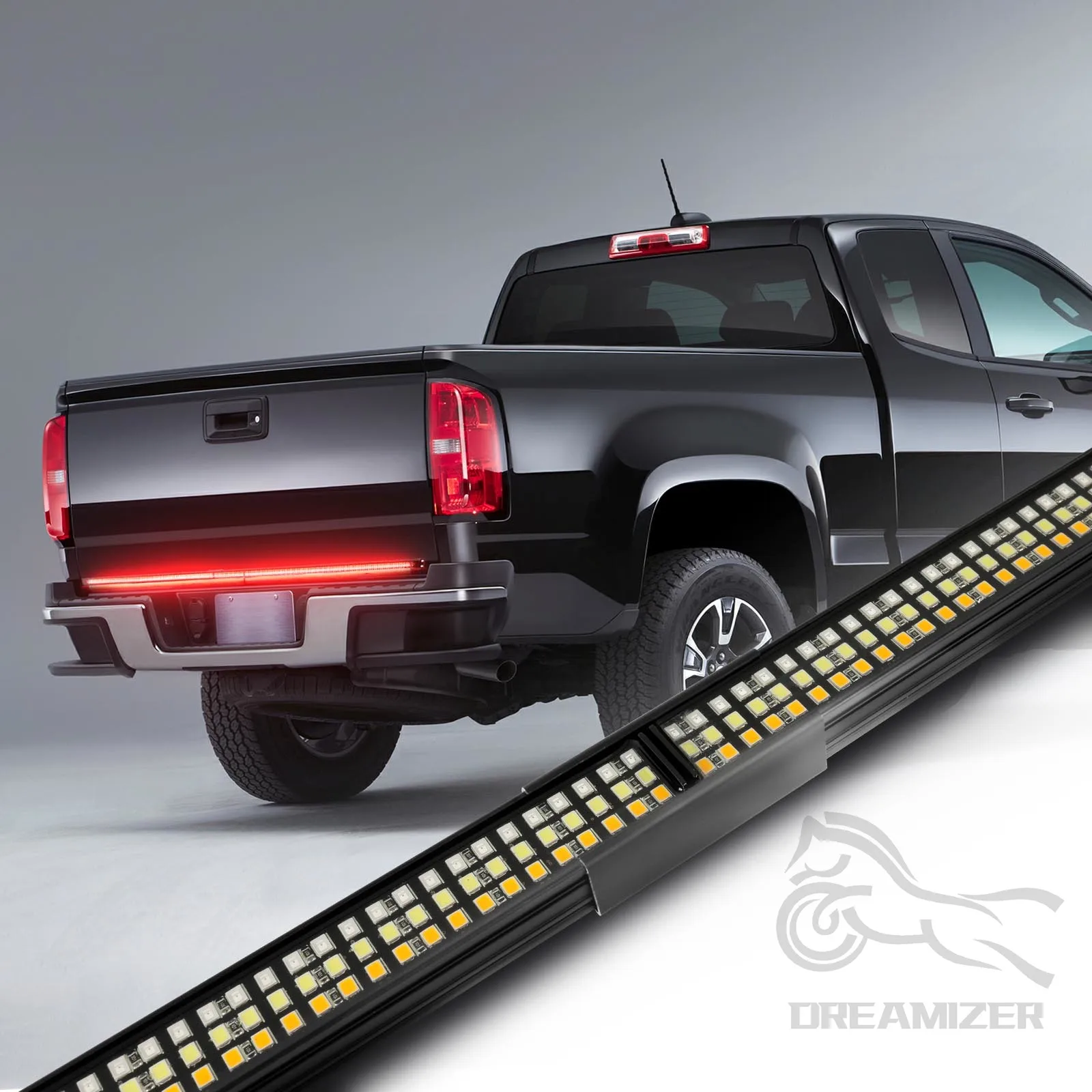 

48" LED Truck Strip Tailgate Light Bar Reverse Brake Turn Signal Stop Lamp Tail Light 648 LED Sequential Strip For Pickup Truck