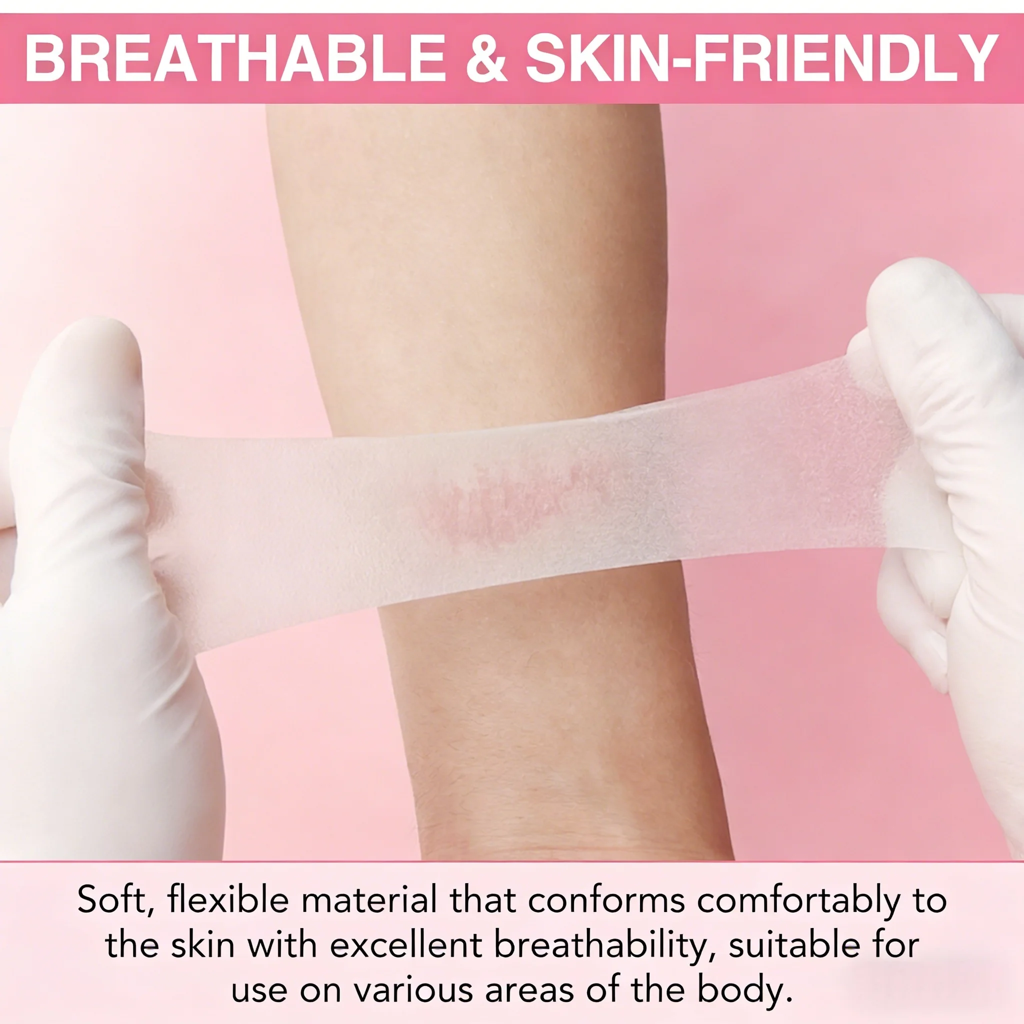 Hydrokolloid-Wundversorgungsrolle, Zuschneidbarer Patch, Selbstklebender Wasserdichter Superabsorbierender Verband, Erste-Hilfe-Essential – Detail 5
