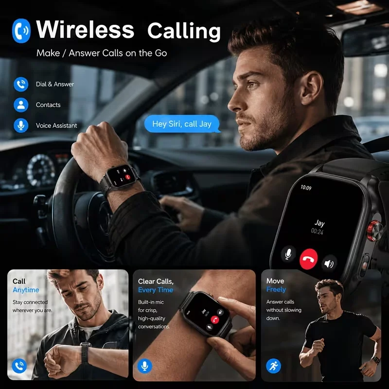 2026 New 1400mAh Smart Watch For Men 2.01