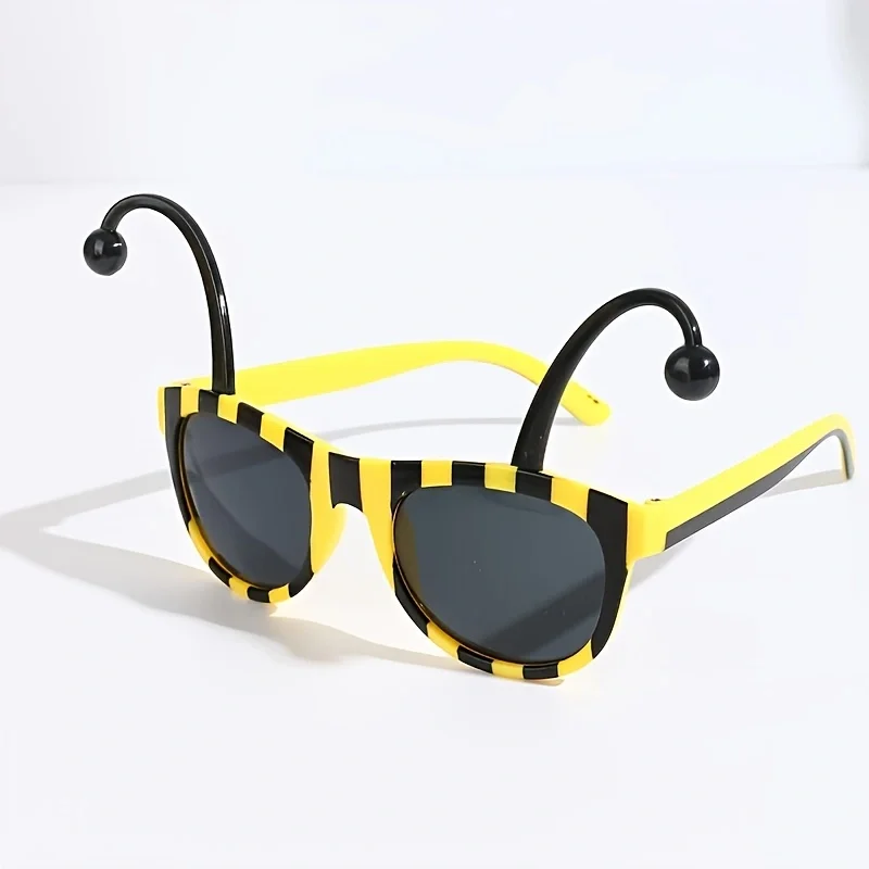 8-teiliges Set an Zubehör für ein Bienen-Rollenspielkostüm – Set aus Bienenantennen-Stirnband und Brille, Damen-Bienen-Tentakel-Stirnband – Detail 2