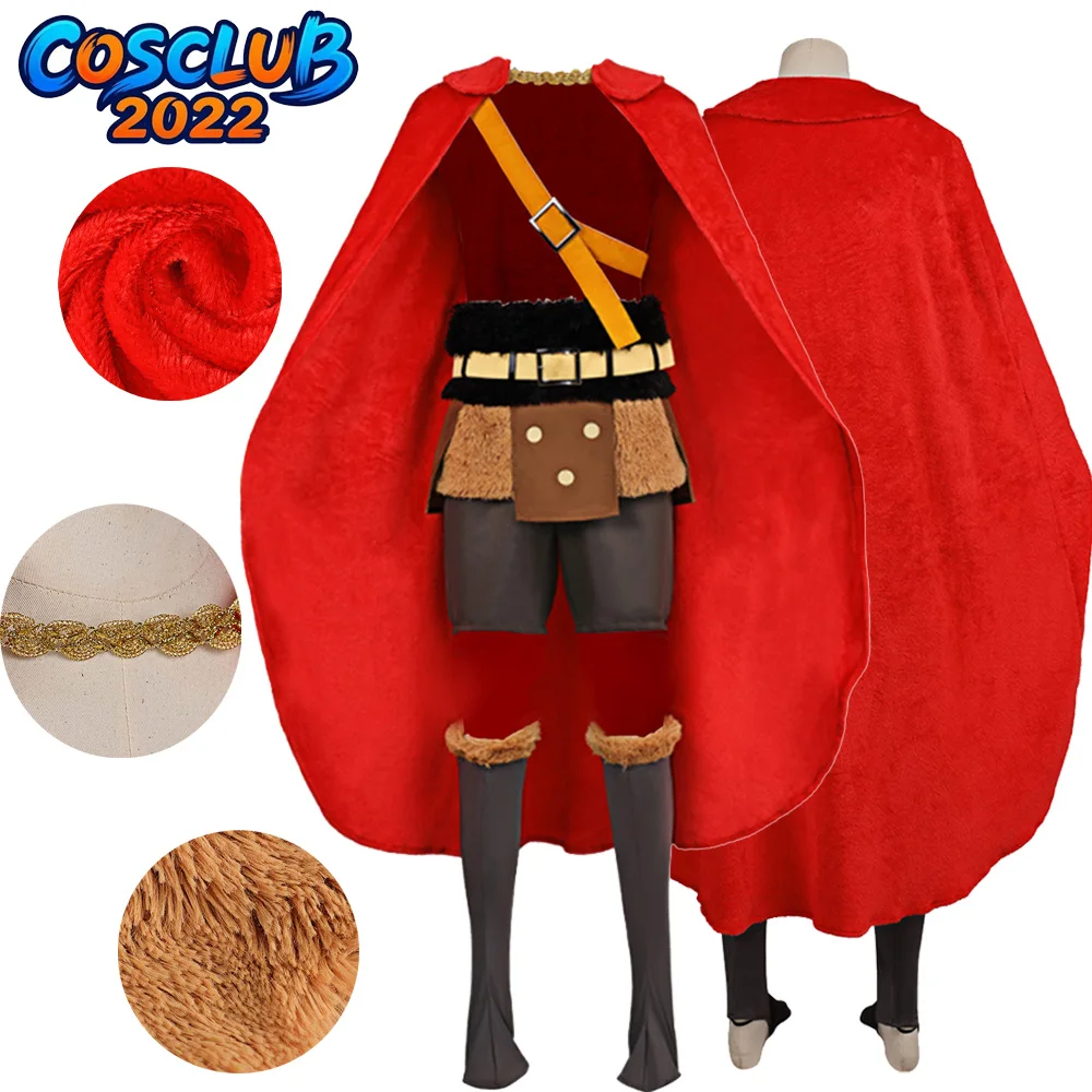 

Luffy Cosplay Costume TV Pirate Roleplay Pants Belt Back Strap Cloak Men Suit Cape Disfraz Outfits Halloween Carnival Clothing