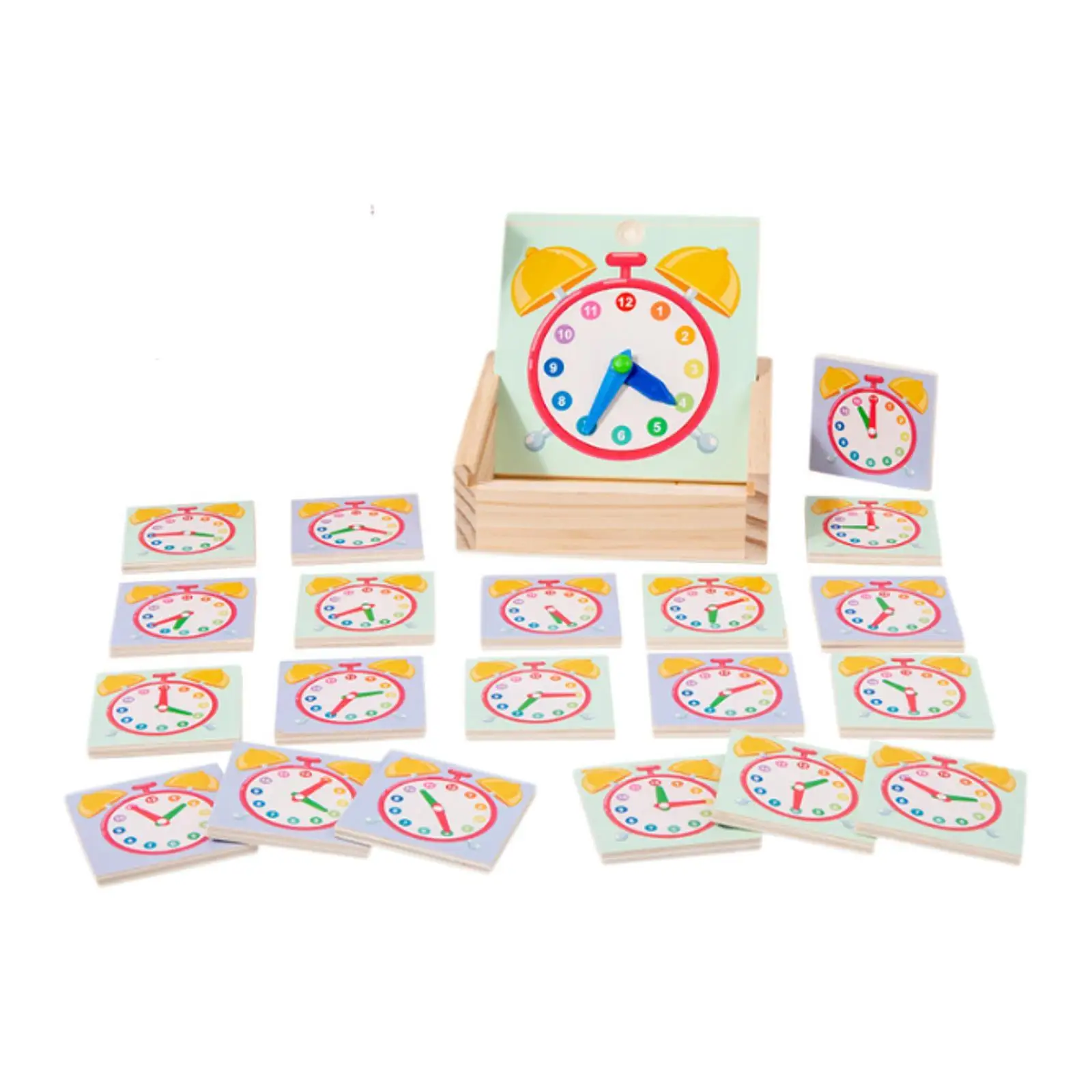

Clock Kids Toy Clock Learning,Early Learning,Logical Thinking Ability Teaching Aid Time Learning for 3 Year Old Boys Children