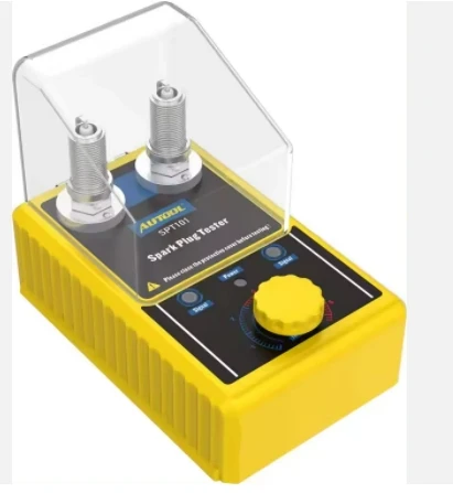 AUTOOL SPT101 Car Spark Plug Tester Auto Adjustable Double Hole Detector Ignition Candle Tester 110V 220V