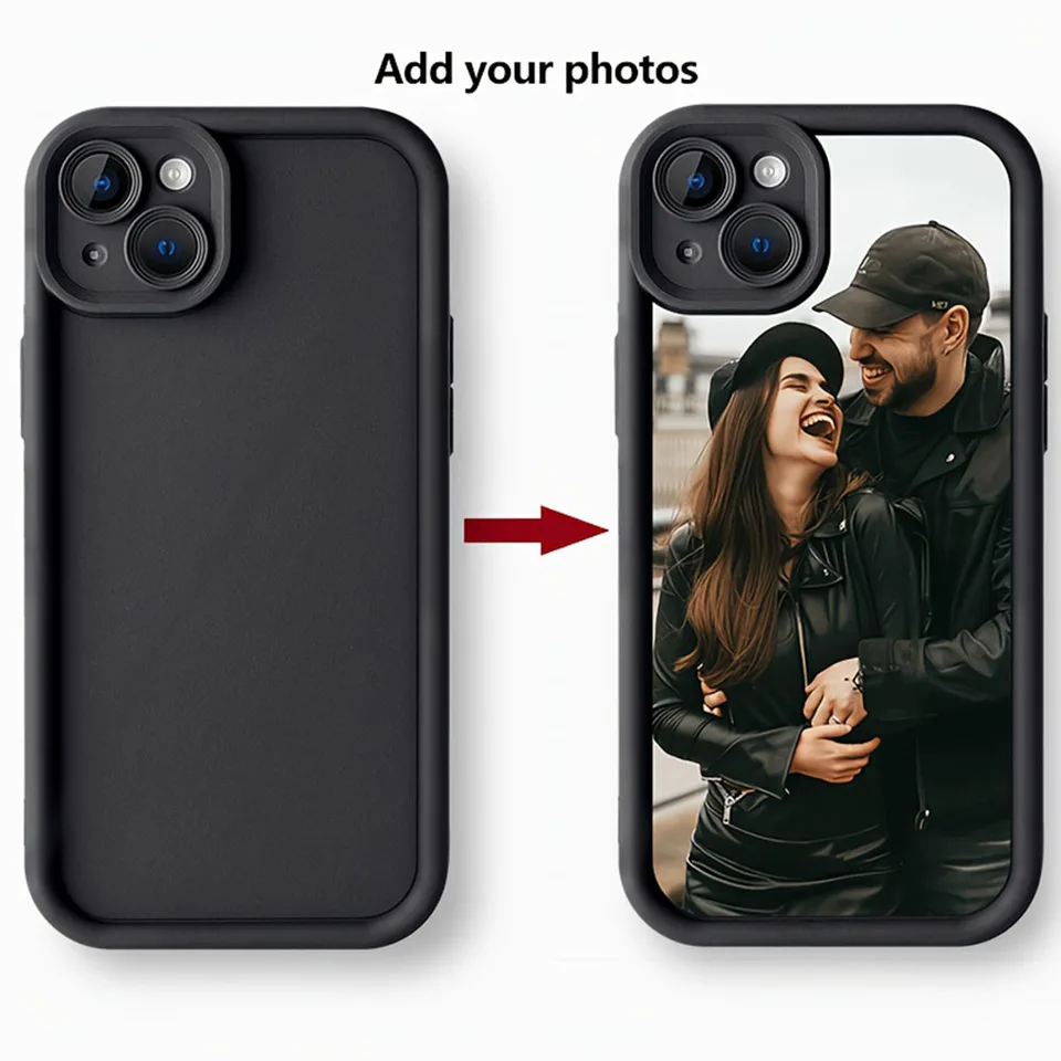 Funda personalizable de silicona suave a prueba de golpes para iPhone 17 Air 16 15 14 13 12 11 Pro Max SE 2020 2022 XS XR Plus