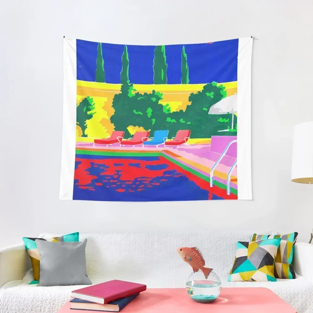

Swimming Pool Tapestry Decorations For Your Bedroom Wall Decor Aesthetic Room Decoration Home Decor Aesthetic Tapestry