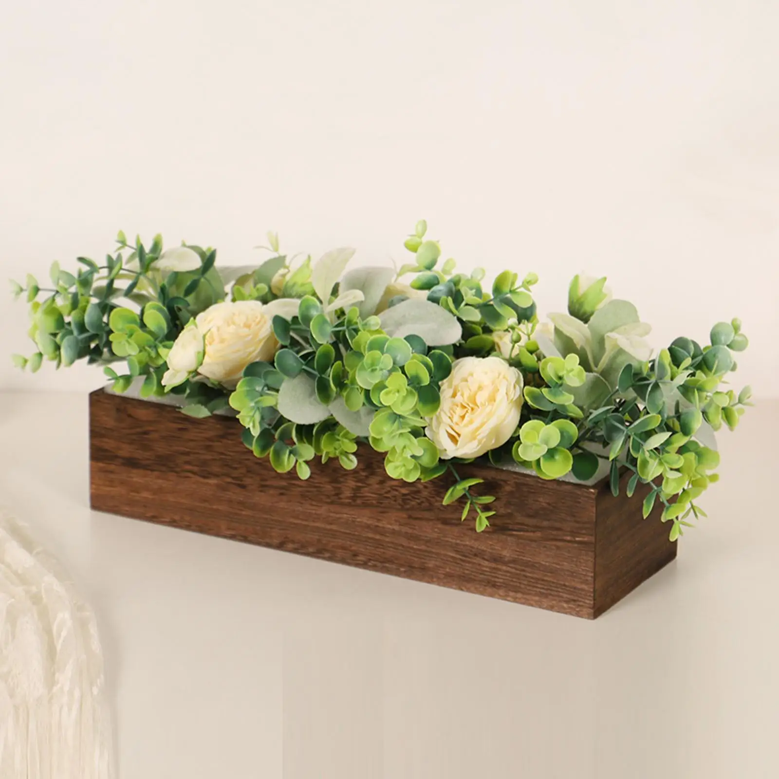 زهور صناعية لتزيين الطاولة في الفناء وغرفة المعيشة والمنزل #3