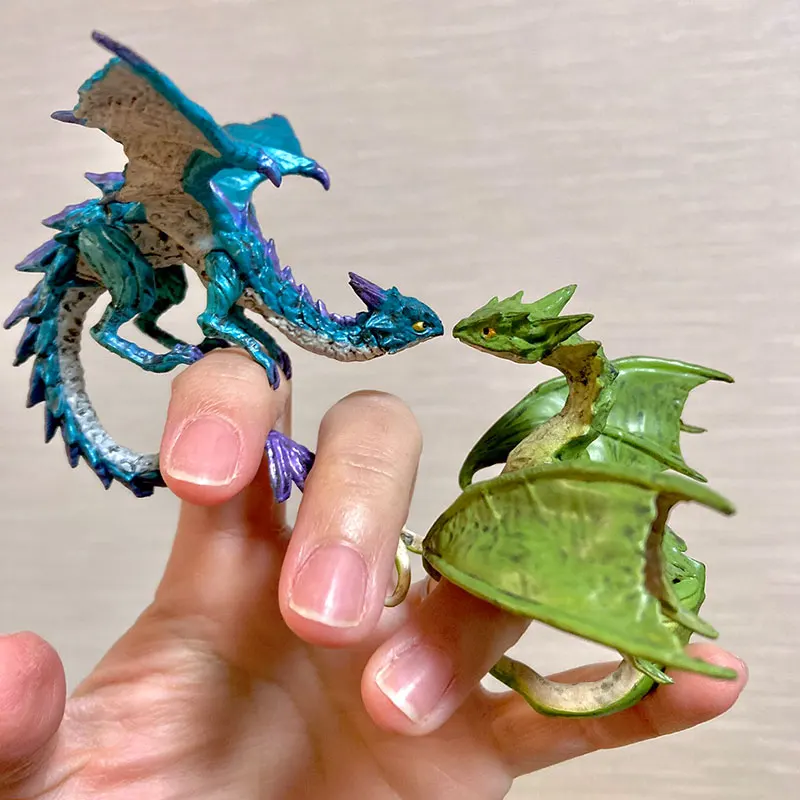 SO-TA Original Gashapon Young Dragon on Fingertips Gachapon Capsule Toy Doll Model Gift Figures Collect Ornament