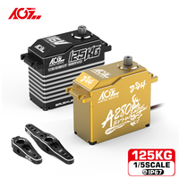 AGFRC A280BVSW 125KG 16V Super Torque 3S/4S Brushless Waterproof 1/5 Scale Giant RC Servo for Large Models Buggy Crawler Car