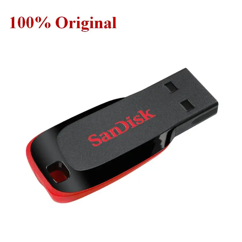 SanDisk محرك أقراص فلاش USB 32 جيجابايت 64 جيجابايت 128 جيجابايت usb 2.0 CZ50 قرص فلاش محرك فلاش usb ميموري usb 16 جيجابايت ذاكرة عصا القلم محرك