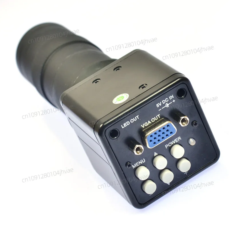 

2MP Microscope Camera Set HD Industry VGA Video Output R130 C-Mount Lens 8X-100X Stand Holder 40 LED Light For PCB Repair DIY