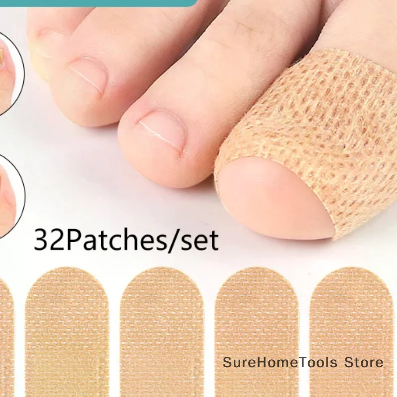 Multi-Purpose Toenail Fingernail Patches - Non-Irritating Breathable Waterproof, Foot & Nail Care Tool for Daily Protection