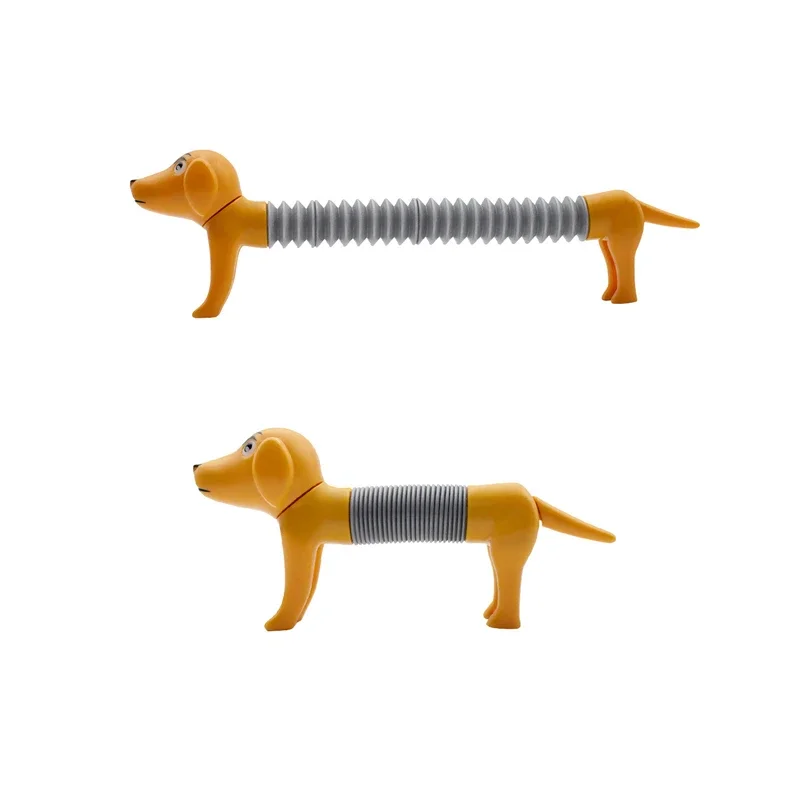 Tubes Pop pour chien de printemps, jouet sensoriel, soulage le Stress, soufflet, jouets pour adultes et enfants, jouets à presser Anti-stress, cadeaux, 1 à 4 pièces