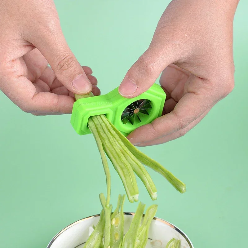 Green Onion Easy Slicer Shredder Hexagon Grater Cut Green Onion Wire Drawing Kitchen Superfine Vegetable Shredder Kitchen Gadget