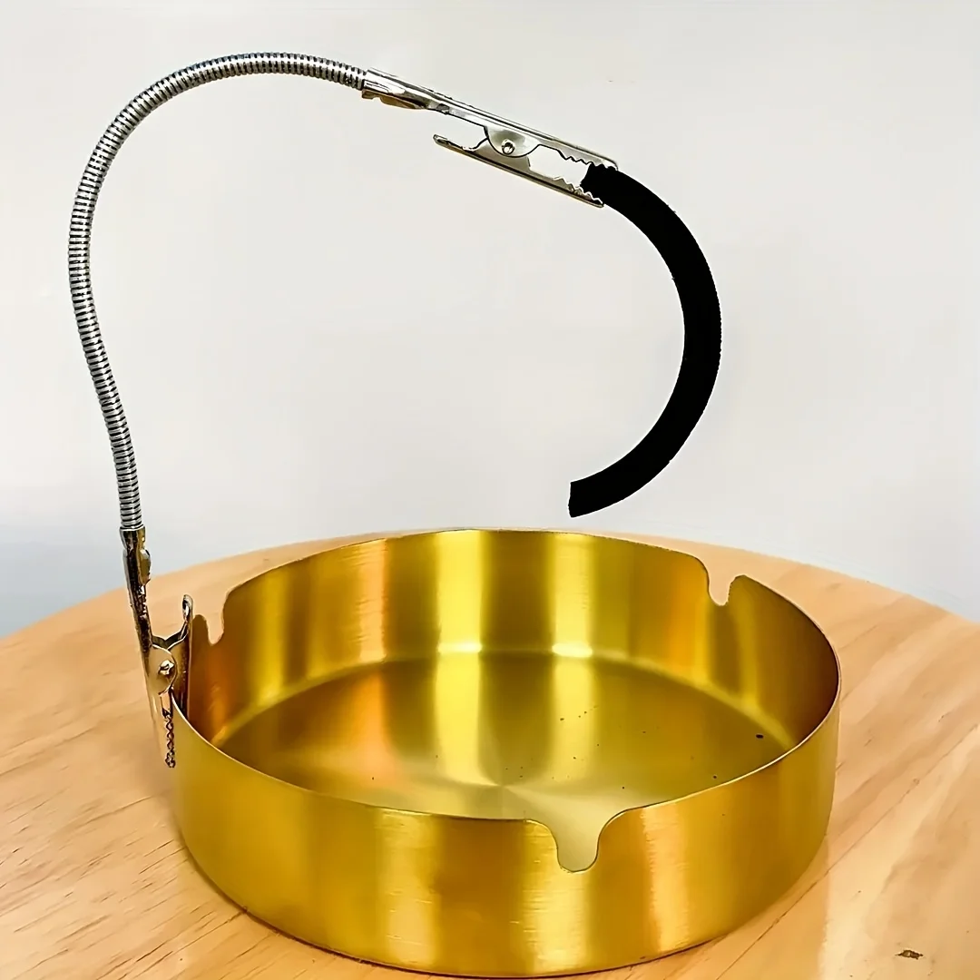 3pcs Stainless Steel Portable Vertical Mosquito Coil Holder Stand - Adjustable Dual Alligator Clips,Anti-Tilt Design