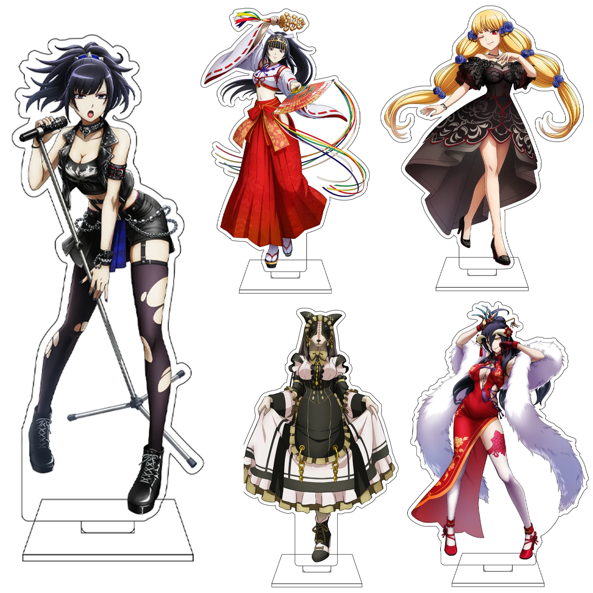 Figura de Acrílico de 16CM para Cosplay de Anime Overlord, com tema Evil Eye Solution, Epsilon Climb, Yiguwa, Clementine, Ornamentos e Presentes