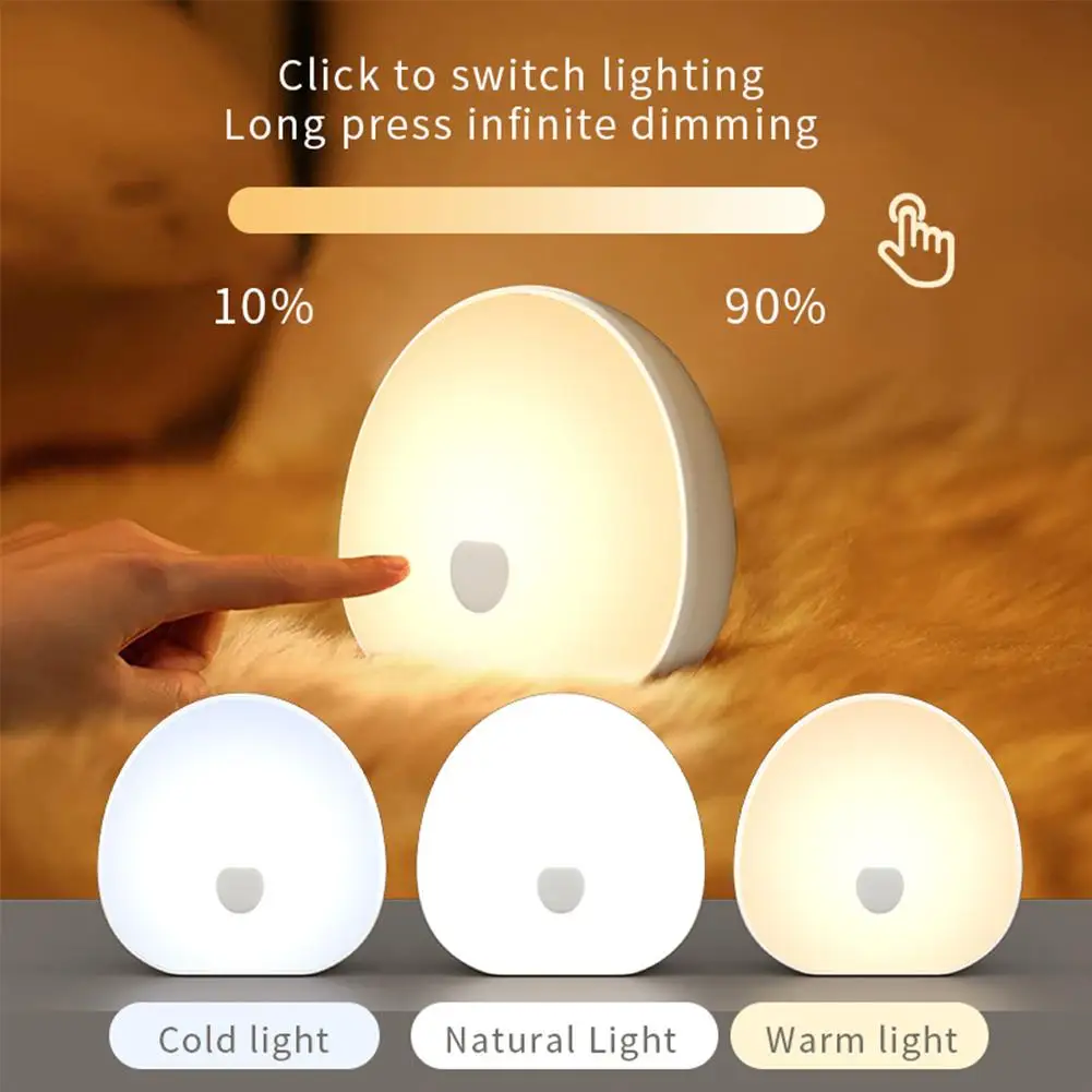 RGB Sleep White Noise Machine 2ith Soothing Sound Touchable Rechargeable LED Night Light Relaxing Audio & Sleep Lamp For Baby