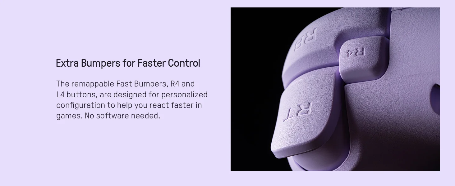 8BitDo Ultimate 2C Kabelgebundener Controller mit Hall-Effekt-Joysticks für Windows und Android, Kabelgebundenes Gaming mit 1000Hz Abfragerate – Detail 5